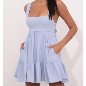 Aurora Square Neckline Lucy in the Sky Dress